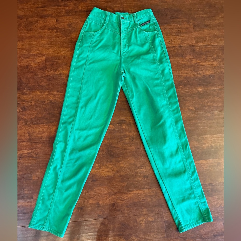 Vintage Rocky Mountain Green Jeans